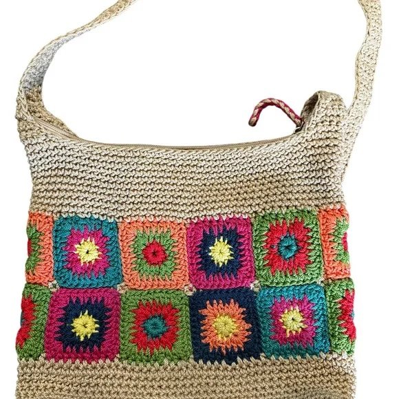 The Sak Multicolor Crochet Shoulder Bag - Picture 1 of 7